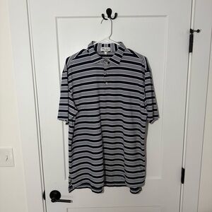 Peter Millar Summer Comfort Performance Stretch Polo. Casual, Preppy Shirt. L